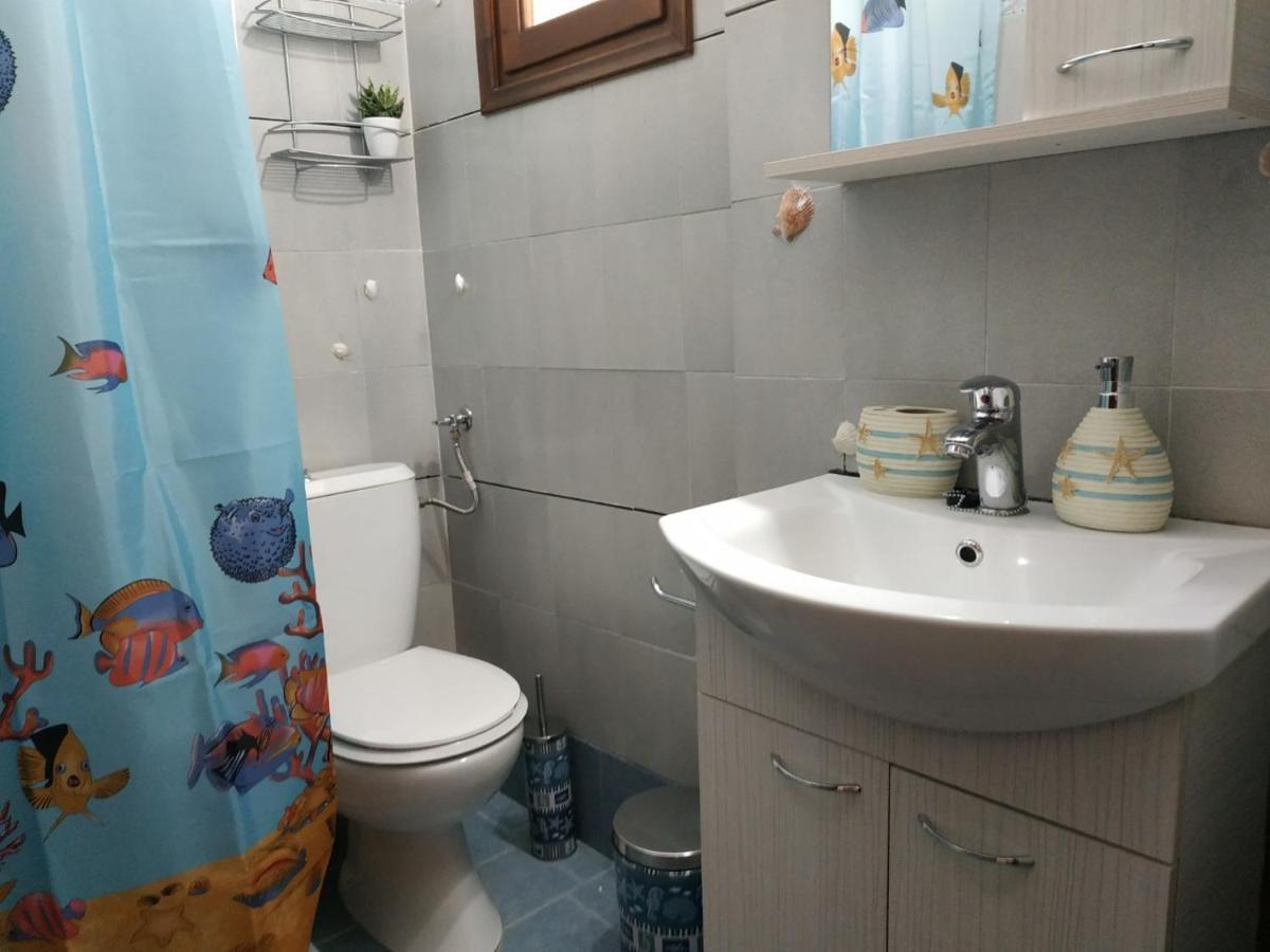 Παραθαλασσια Στουντιο Μιχαλιας Sea View Studio Michalias Agia Marina  Luaran gambar